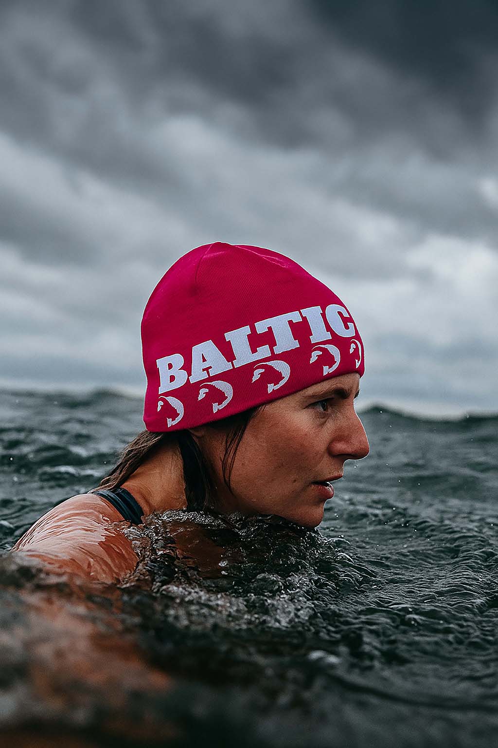 BALTIC BillyGoat All-Over Print Beanie (Violet Red)