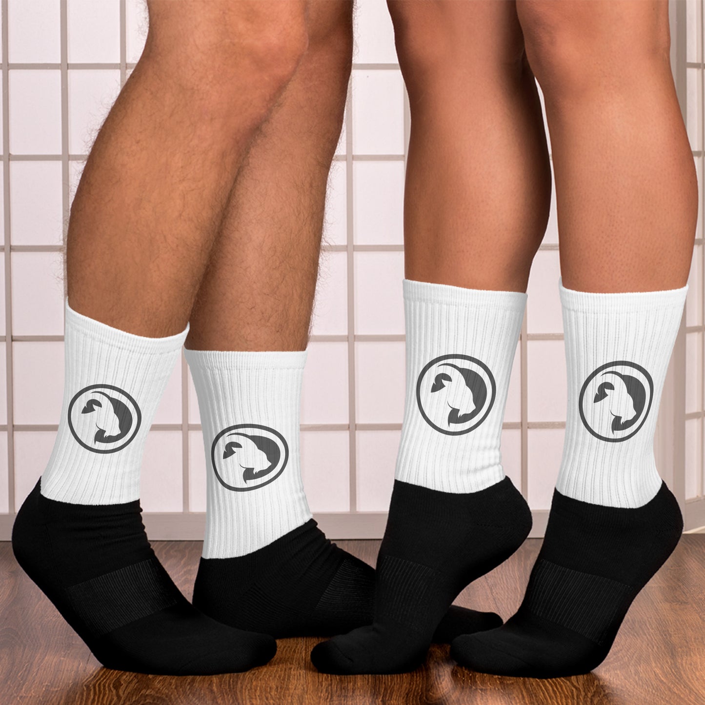 Billy Goat Head Logo Socks
