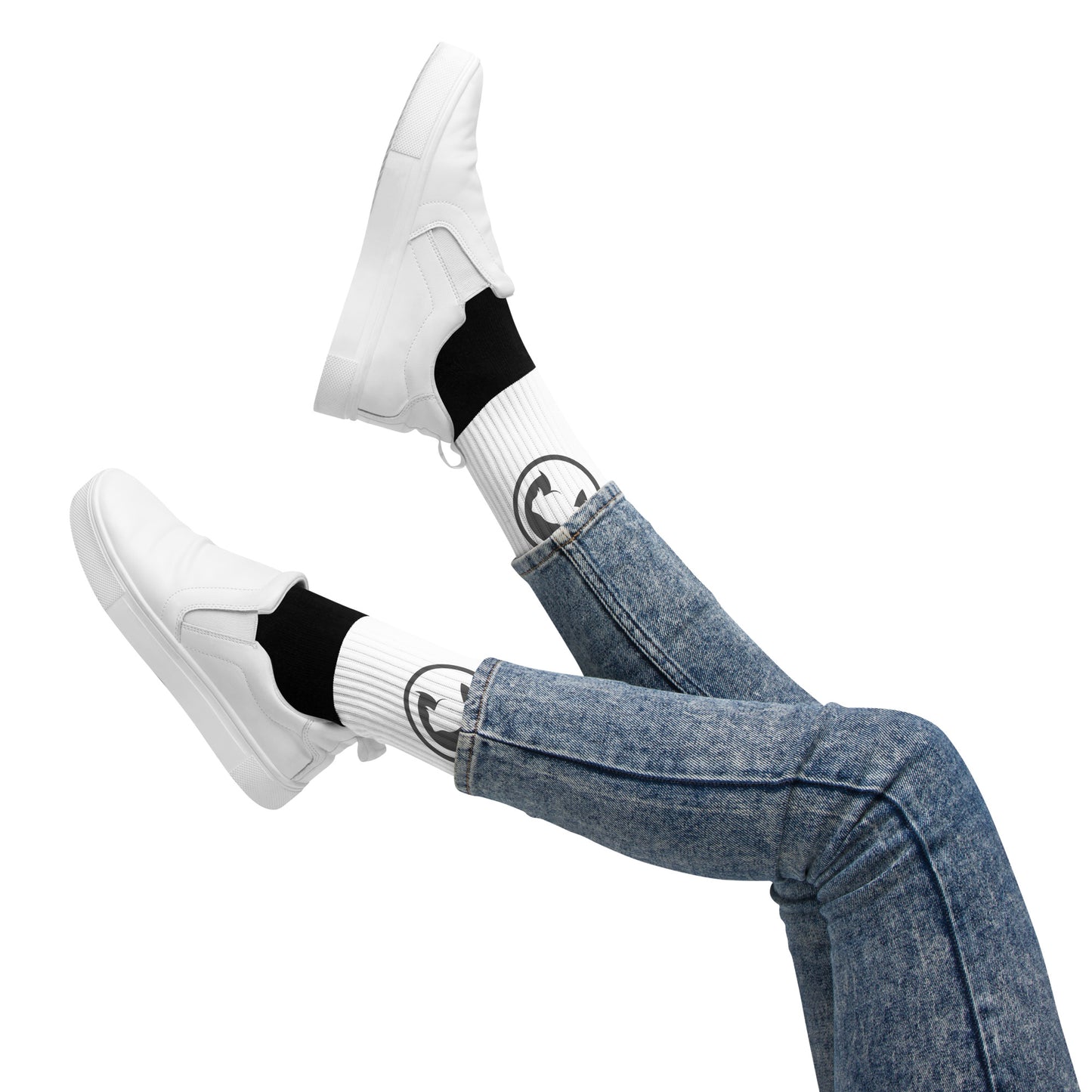 Billy Goat Head Logo Socks